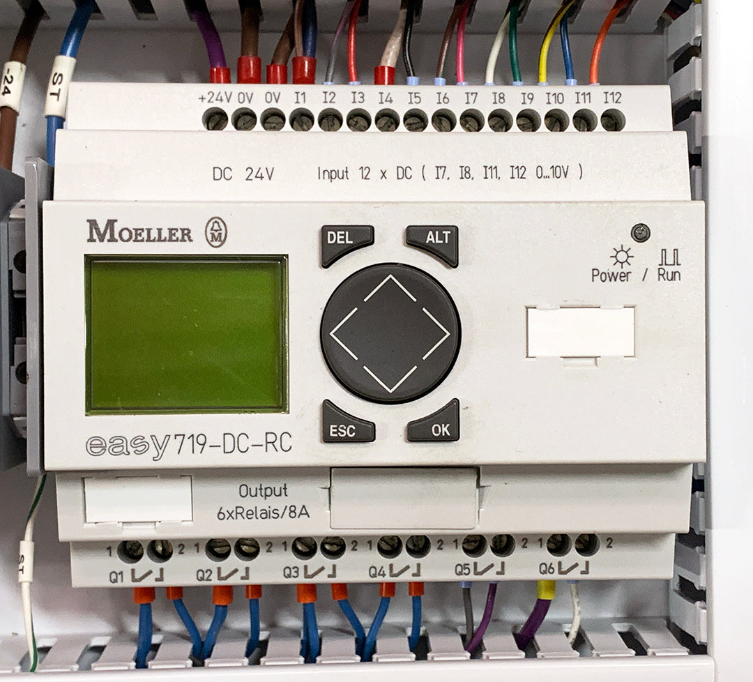 Stahlin Enclosure w/ Moeller, Leeson, Allen-Bradley & PULS Components