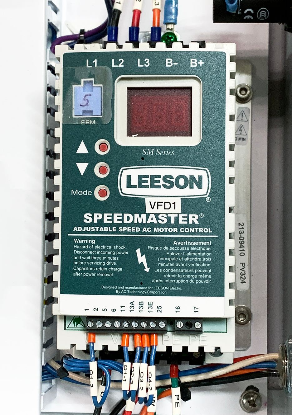 Stahlin Enclosure w/ Moeller, Leeson, Allen-Bradley & PULS Components