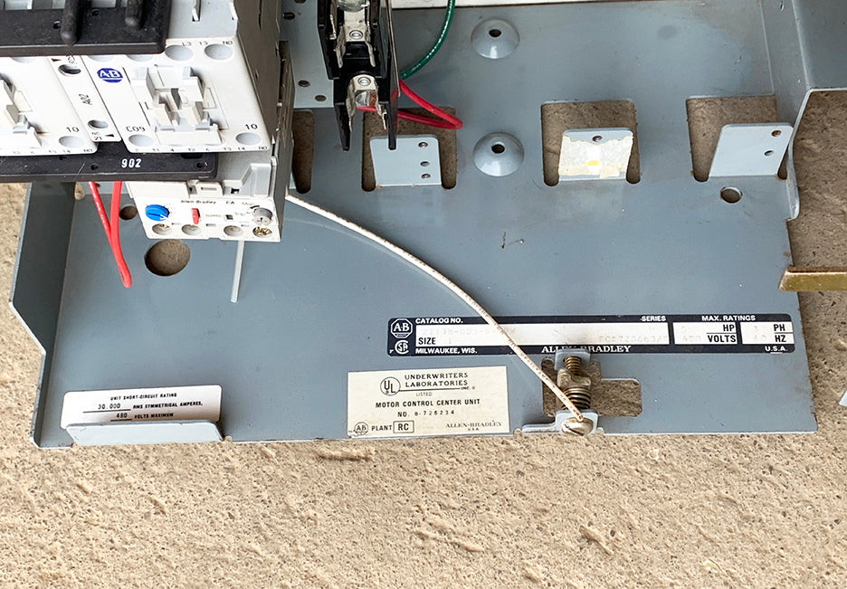 Allen-Bradley 2113B-BDB-6-39W MCC Bucket