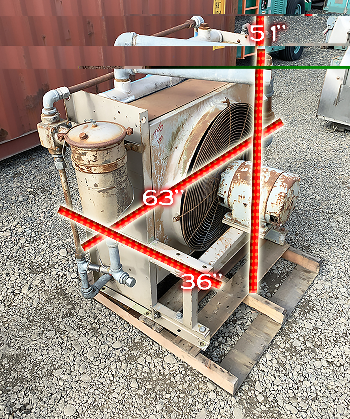 Hydraulic Cooling Unit w/ Radiator