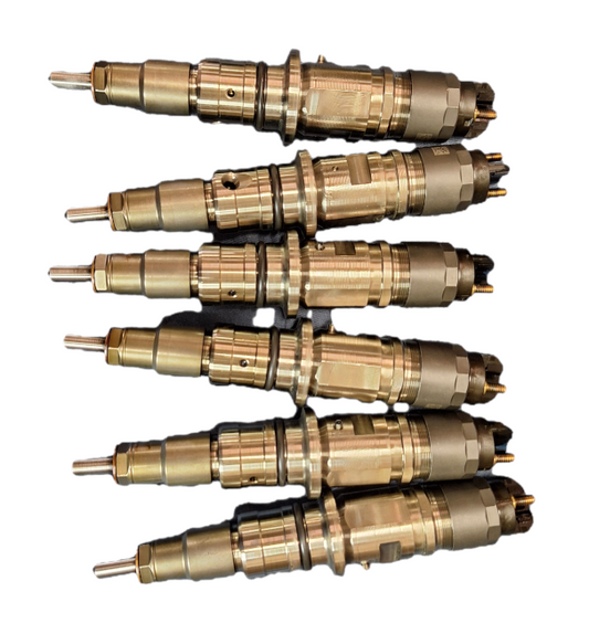 2012 Cummins OEM 6034-187 Diesel Fuel Injector Set – 6 Pack (With/Without Additional Parts)