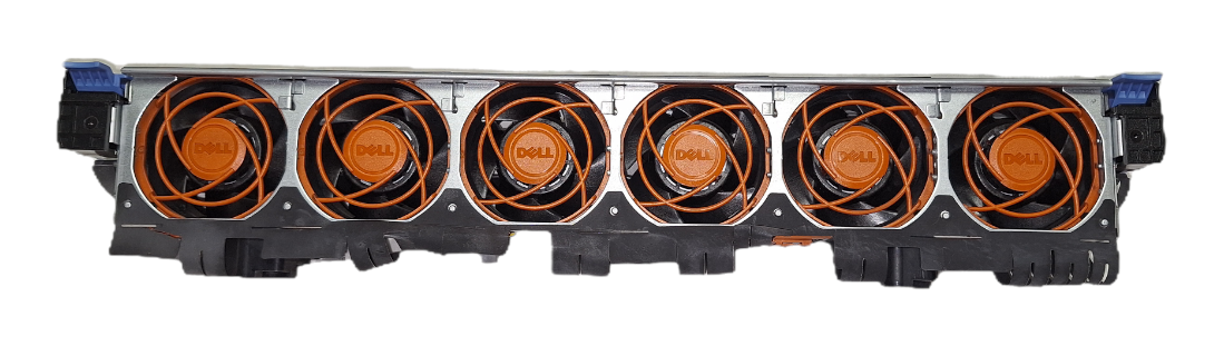 Dell PowerEdge Fan Cage Basket PN3W9 R2K4K With 6 Fans 0WCRWR
