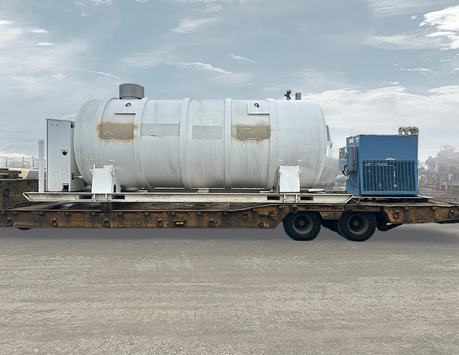 1992 Cryenco 5000-Gallon LOX Cryogenic Storage Tank