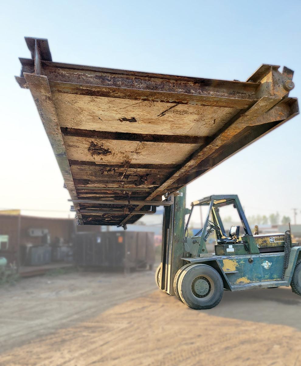 I Beam & Concrete Bridge – Industrial Scrap Corporation / Industrial ...