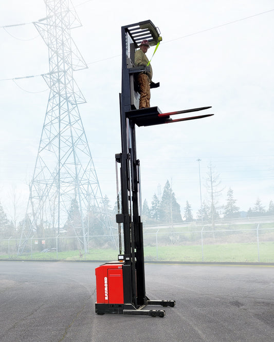Runs Great! Raymond OPC30TT Order Picker / Forklift
