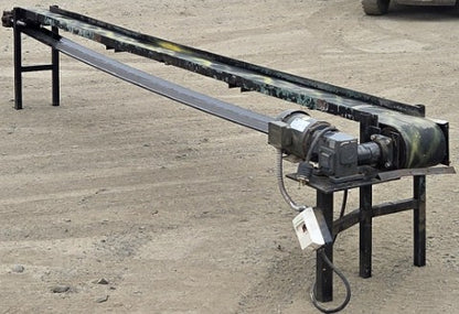 160 Inch Industrial Flat Belt Conveyor