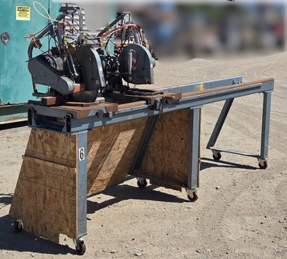 Working CTD DM200 3-Phase Double End Miter Saw