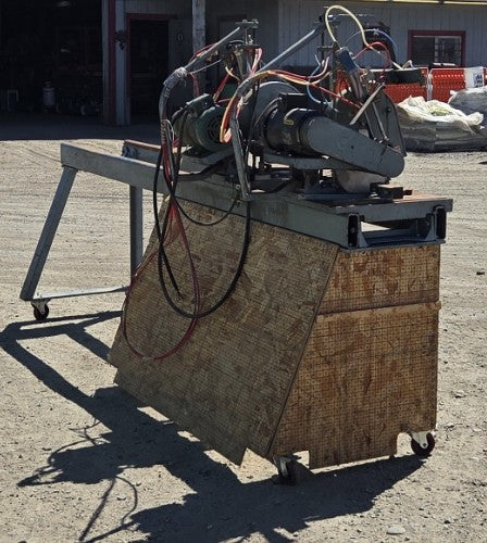 Working CTD DM200 3-Phase Double End Miter Saw