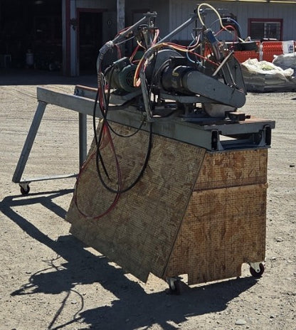 Working CTD DM200 3-Phase Double End Miter Saw