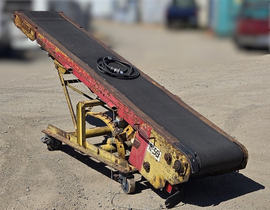 Working Heavy Duty Rolling Inclined Transfer Conveyor