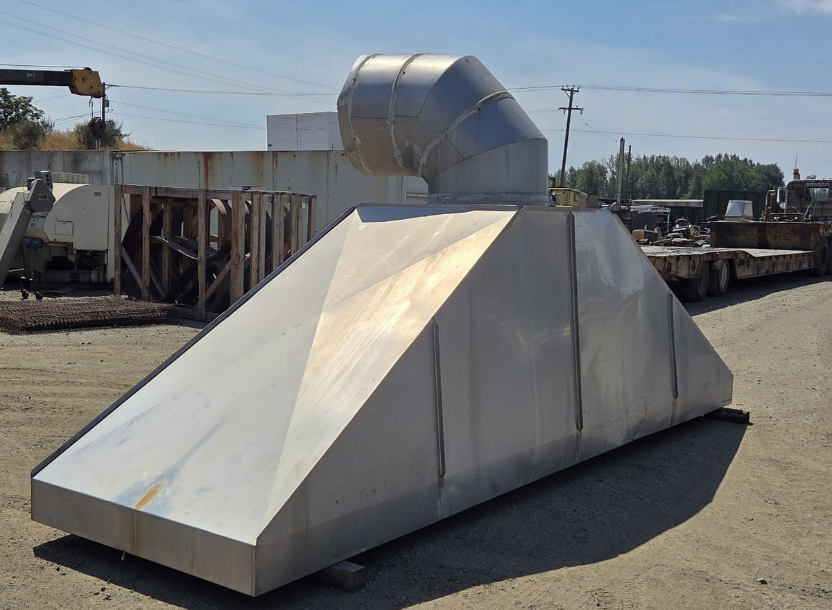 18 Ft Industrial Fume Exhaust Canopy Hood
