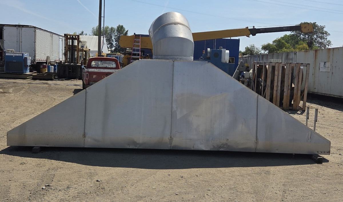 18 Ft Industrial Fume Exhaust Canopy Hood