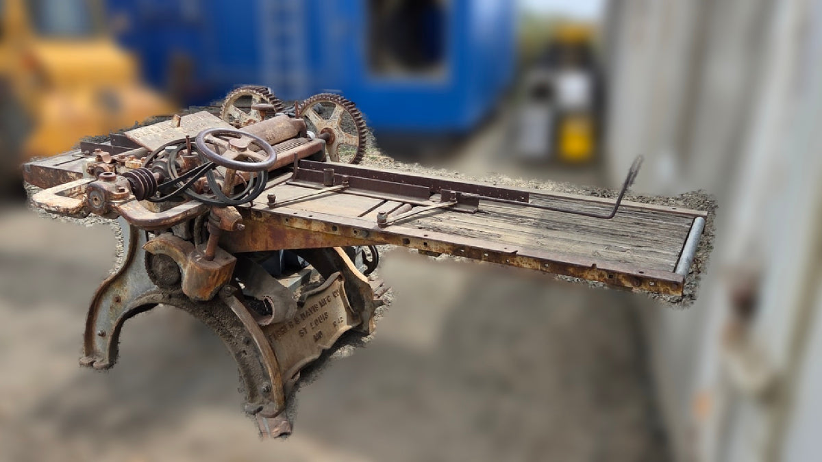 Fisher & Davis No 42 Industrial Power Feed Table Dodge 30:1 Reducer
