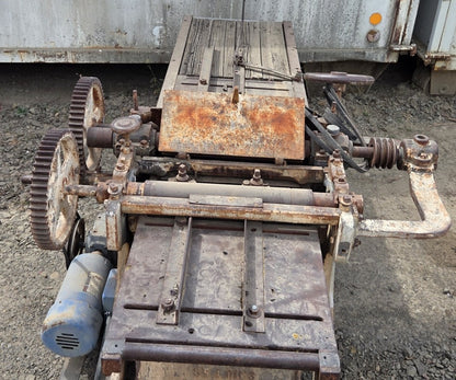 Fisher & Davis No 42 Industrial Power Feed Table Dodge 30:1 Reducer