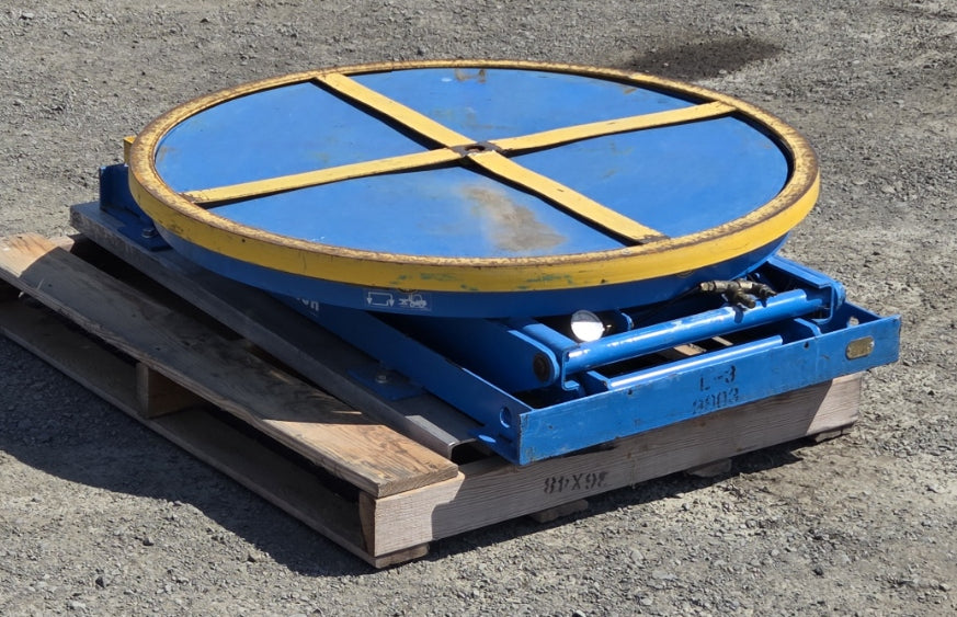 Lot of 5 Bishamon EZ-45 EZ Loader Pneumatic Pallet Positioner 4500 Lb Capacity