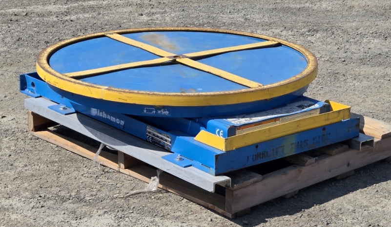 Lot of 5 Bishamon EZ-45 EZ Loader Pneumatic Pallet Positioner 4500 Lb Capacity