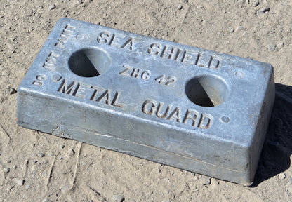 lot of 10 Sea Shield ZHC-42 Metal Guard 42 lb Bolt-On Zinc