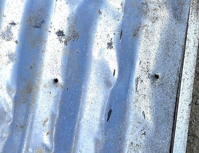 Pallet of 8' Corrugated Galvanized Metal Panels