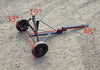 Custom Heavy-Duty Steel Manual Trailer Mover Dolly w/ Folding Handle