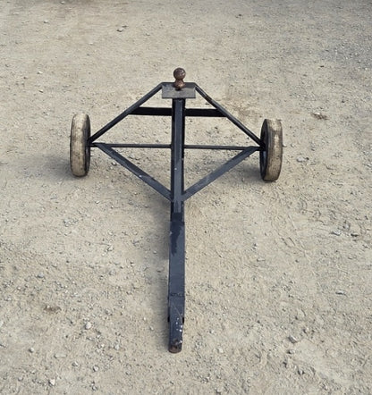 Custom Heavy-Duty Steel Manual Trailer Mover Dolly w/ Folding Handle