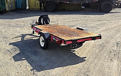 8'x4' Flatbed Utility Trailer 1-7/8" Hitch
