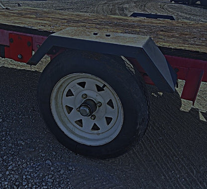 8'x4' Flatbed Utility Trailer 1-7/8" Hitch