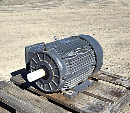 Techtop 5 HP 3-Phase Electric Motor 230/460V