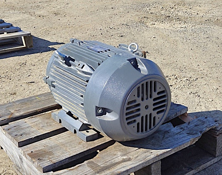 Techtop 5 HP 3-Phase Electric Motor 230/460V