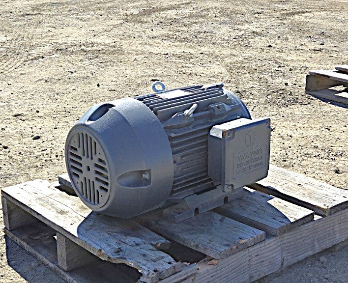 Techtop 5 HP 3-Phase Electric Motor 230/460V