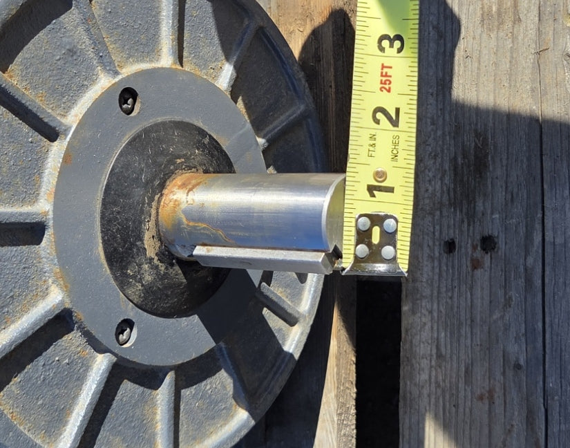Techtop 5 HP 3-Phase Electric Motor 230/460V