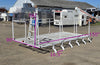 Custom 150x90 Steel Telehandler Work Platform Basket with Ladde