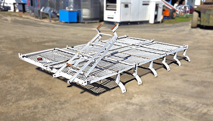 Custom 150x90 Steel Telehandler Work Platform Basket with Ladde