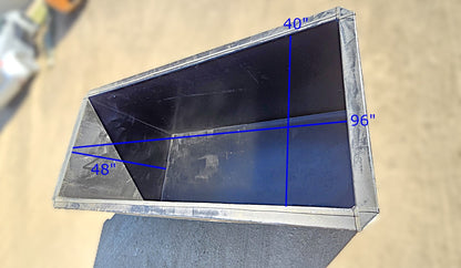 Chrome Plating Tank with Rubber Liner