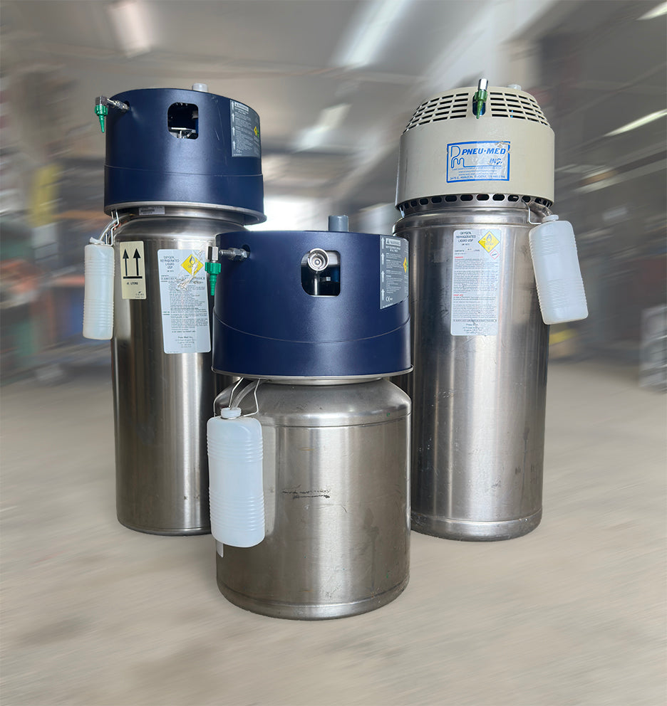 Stationary Liquid Oxygen Reservoirs (3 Types)