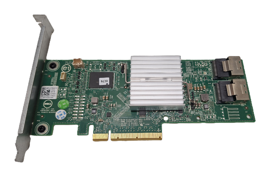 Dell PERC H310 6Gbps PCIe 2.0 Dual Port SAS RAID Controller Card 0HV52 ...