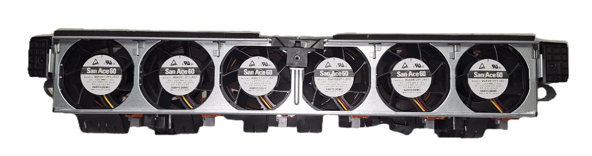 Dell PowerEdge Fan Cage Basket PN3W9 R2K4K With 6 Fans 0WCRWR