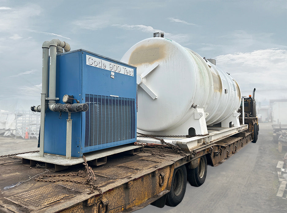 1992 Cryenco 5000-Gallon LOX Cryogenic Storage Tank