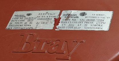Bray Controls Model: Z Electric Valve Actuator {A21}