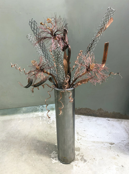 Industrial Bouquet Sculpture