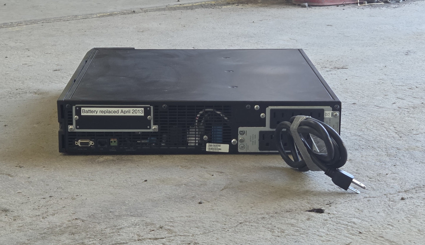 APC Smart-UPS 2U rackmount battery backup power supply