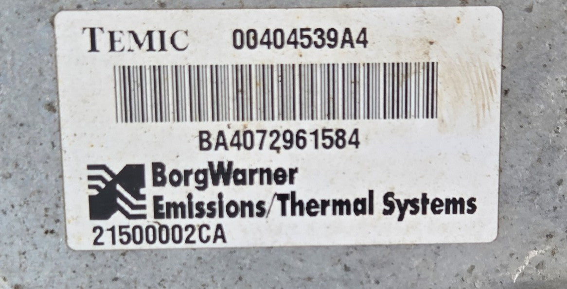 BorgWarner P1847922C93 Turbo