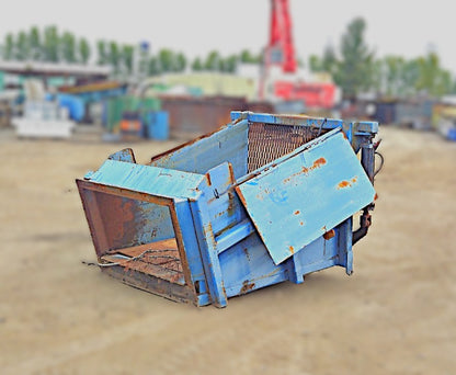 Heavy-Duty Industrial Wood Hog Bark Grinder with Hydraulic Feed Hopper