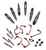 (6x) 2012 OEM Cummins 6034-187 Diesel Fuel Injectors ~ w/ fittings