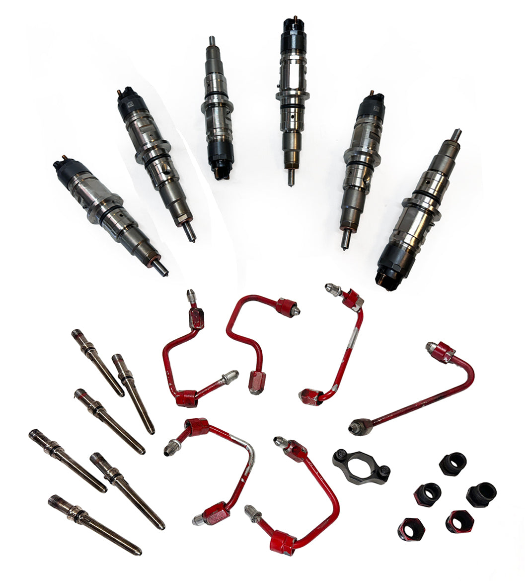 2012 Cummins OEM 6034-187 Diesel Fuel Injector Set – 6 Pack (With/Without Additional Parts)