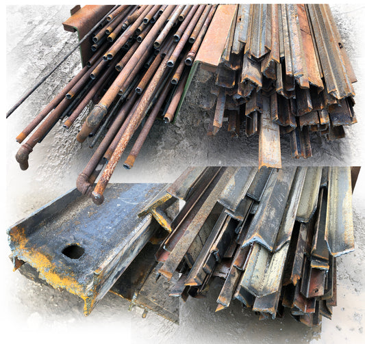 Metal Stock: Steel Pipe, Rod, Channel Iron, Angle Iron, & I-Beams