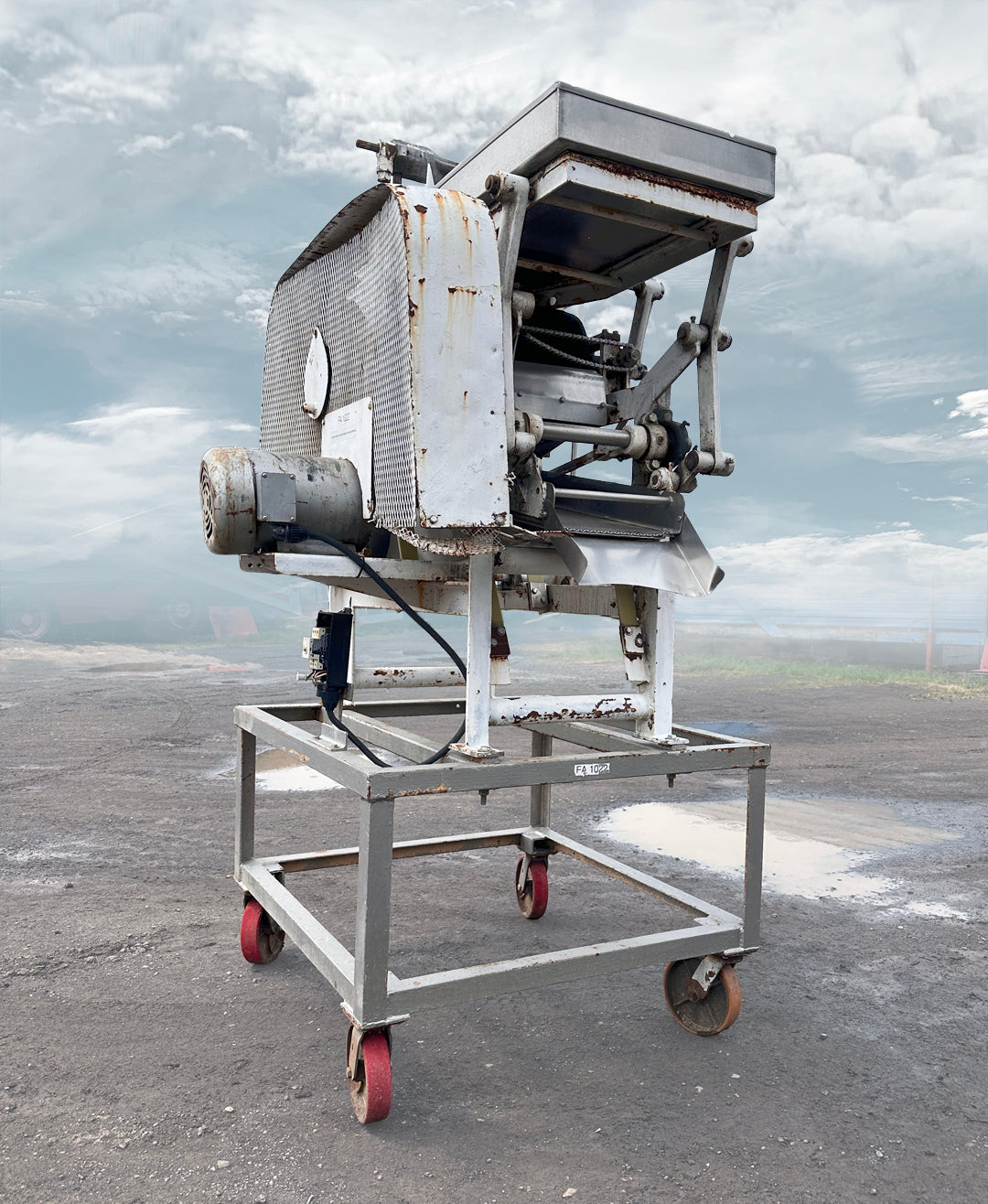 Elliott Mfg. Co. Vibrating Shaker / Dewatering Conveyor Chute