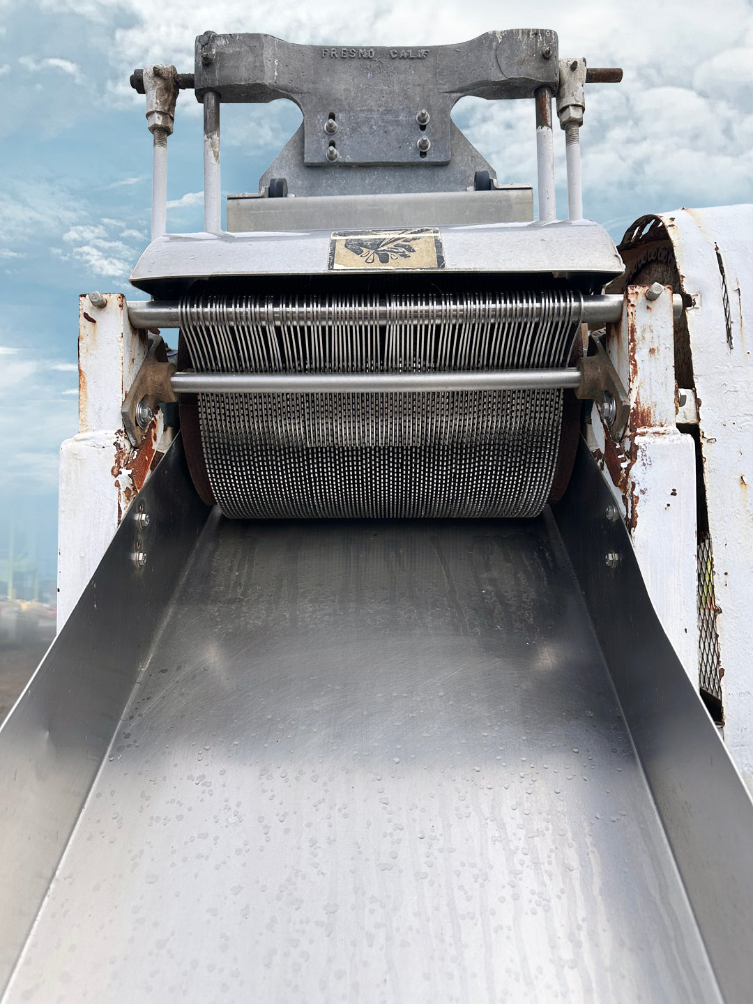 Elliott Mfg. Co. Vibrating Shaker / Dewatering Conveyor Chute