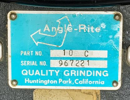 Angle-Rite 10C Precision Sine Plate