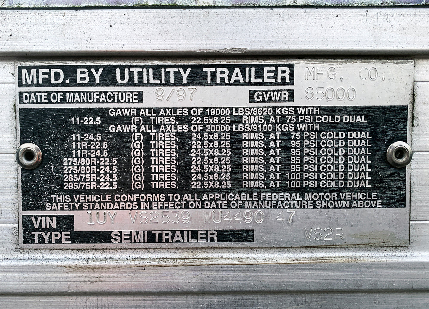 1997 53' Thermo-King Refrigerated Trailer