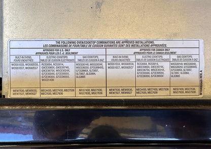 Whirlpool WOS51EC7AB02 Electric Range